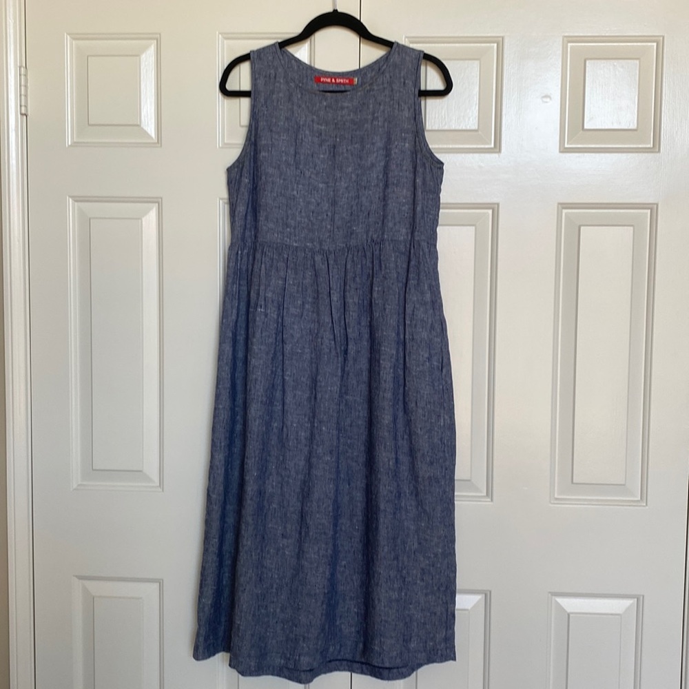 Pyne&Smith linen midi dress. Worn a few times.